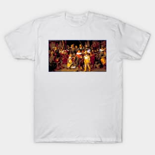 Reddit r/place Rembrandt The Night Watch r place T-Shirt